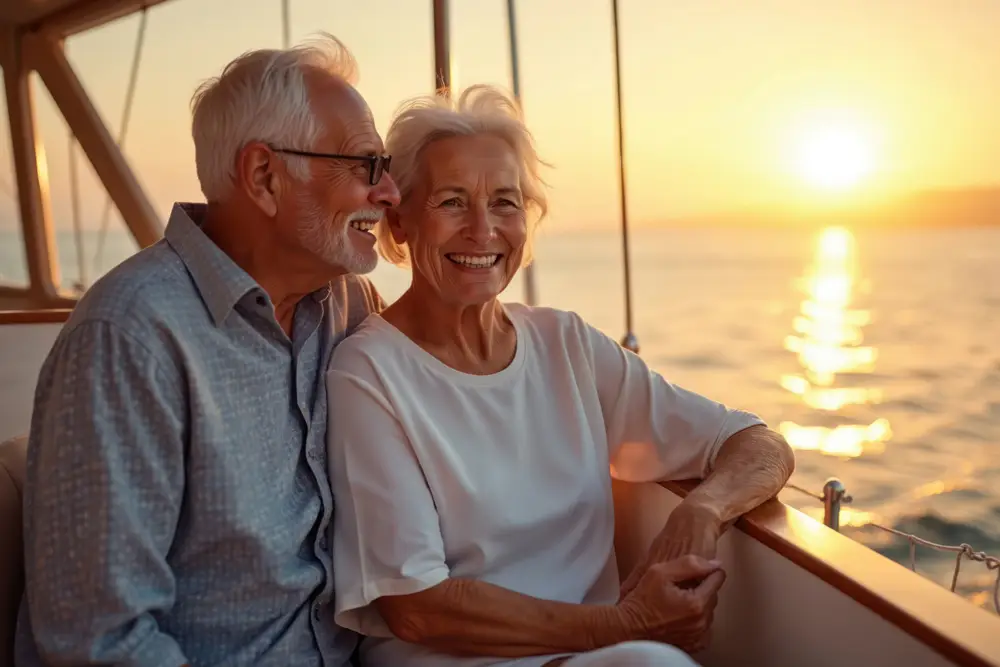Couple fortune boat